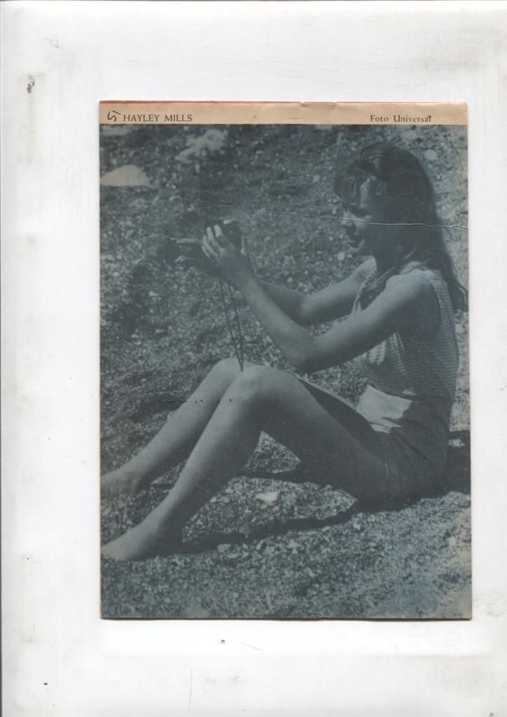 Mary Noticias numero 164: trasera foto de Hayley Mills