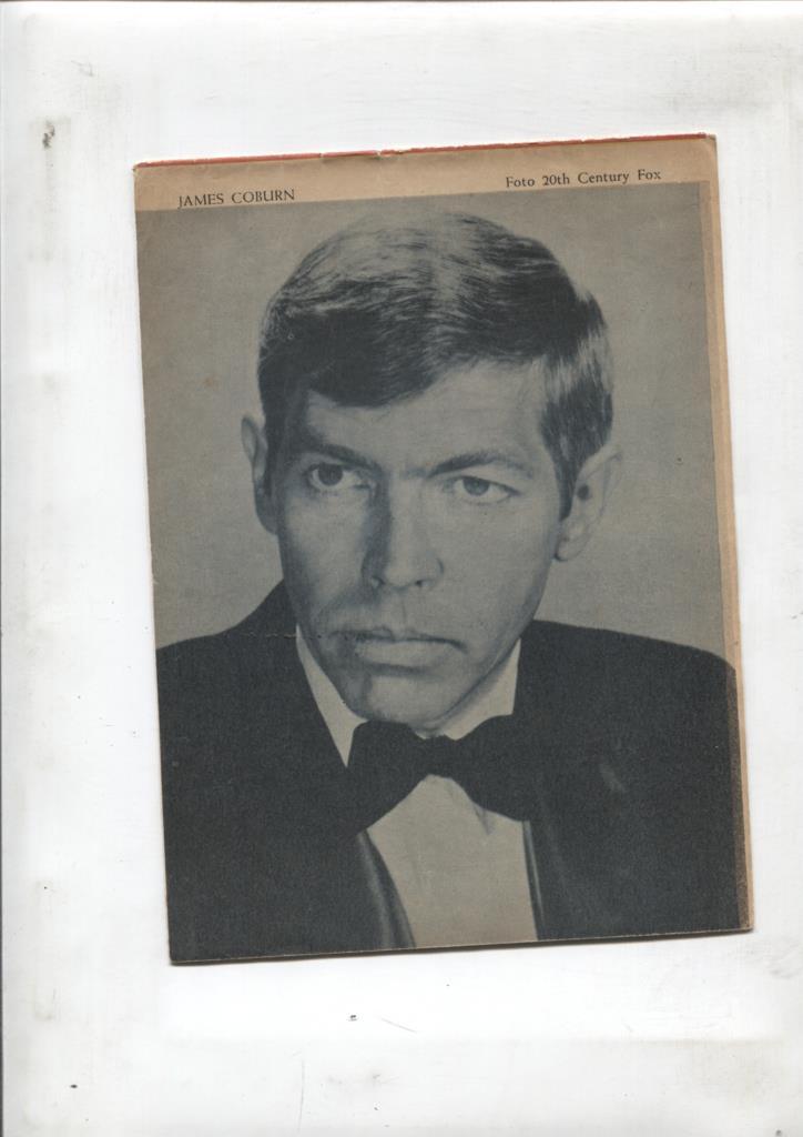 Mary Noticias numero 228: trasera foto de James Coburn