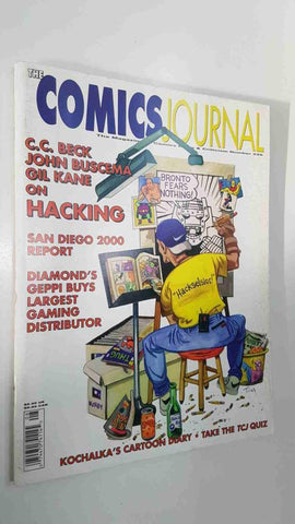Magazine: The Comics Journal num 226 aug 2000. Contents: C.C. Beck, John Buscema, Gil Kane on Hacking - San Diego 2000 report