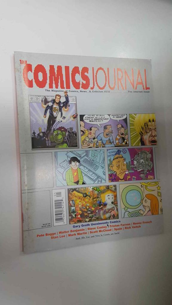 Magazine: The Comics Journal number 232, april 2001. Contents: Interviews with Renee French, Peter Bagge, Mark Martin, etc.