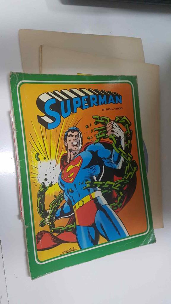 Superman num speciale 90 (giugno 1983), il mondo di Krypton - Superman immortale, La casa di riposo