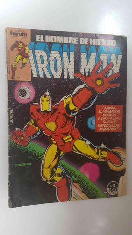 Comics Forum: El Hombre de Hierro, Iron Man num 02- Muerte espacial