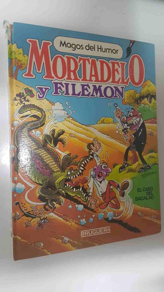 Bruguera, Coleccion Magos del Humor num 6: Mortadelo y Filemon - El Caso del Bacalao