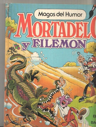 Bruguera, Coleccion Magos del Humor num 6: Mortadelo y Filemon - El Caso del Bacalao