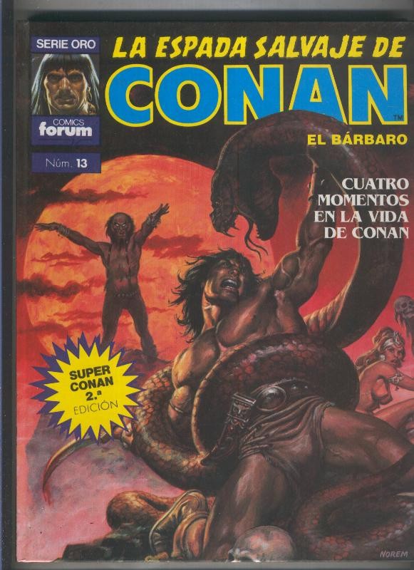 Super Conan segunda edicion numero 13: La sombra deslizante