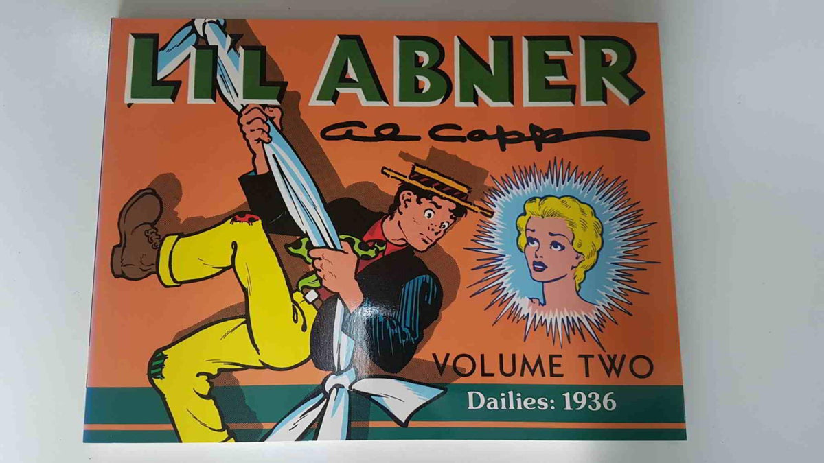 Kitchen Sink Press: Lil Abner. Dailies vol. two (1936) by Al Capp - Nightowls in the Bullpen