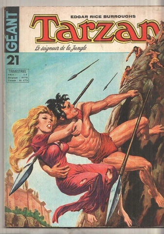 Sagedition: Tarzan Geant num 21, Le seigneur de la jungle - Le Chatiment. Articulo: cites fabuleuses (constantinople et la Corne d'Or)