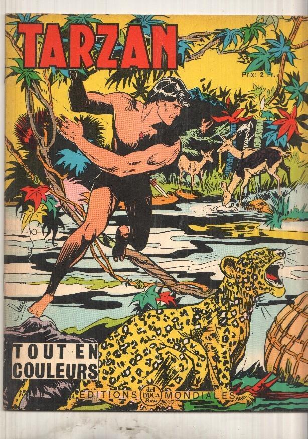 Ed. Mondiales: Tarzan (tout en couleurs) num 10