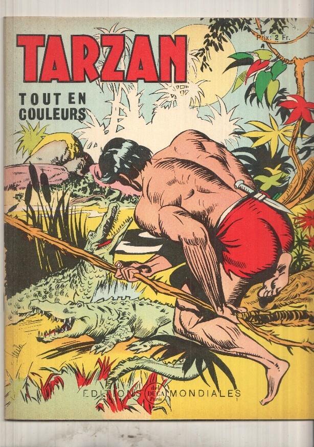 Ed. Mondiales: Tarzan (tout en couleurs) num 09