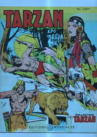 Ed. Mondiales: Tarzan (tout en couleurs) num 52