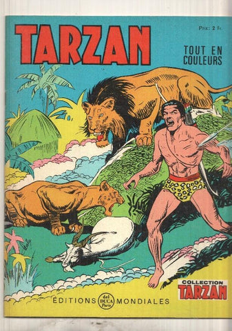 Ed. Mondiales: Tarzan (tout en couleurs) num 21
