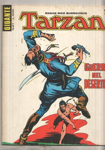 Ed. Cenisio: Tarzan Gigante num 21, ottobre 1975 - Guerra nel deserto