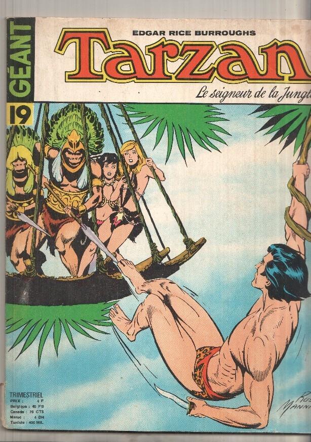 Sagedition: Tarzan Geant num 19, Le seigneur de la jungle - Le demon des abismes