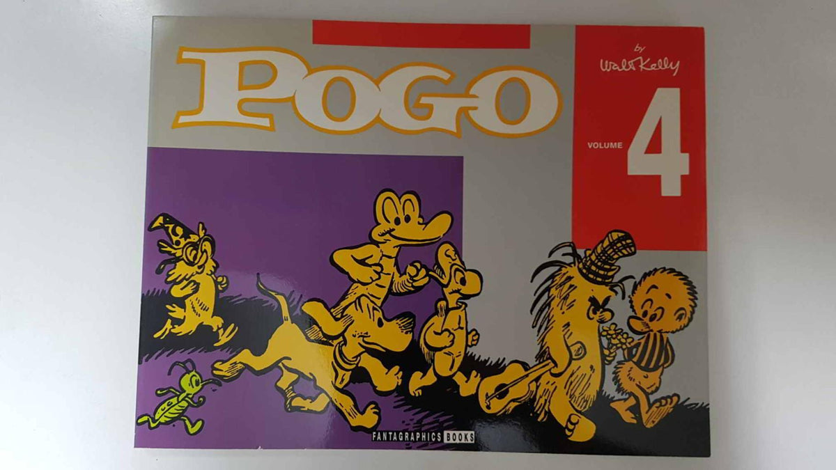 FB: Pogo Volume 04 by Walt Kelly. First edition