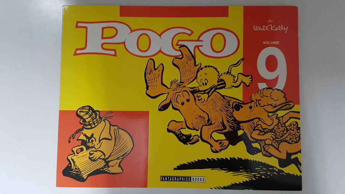 FB: Pogo Volume 09 by Walt Kelly. First edition