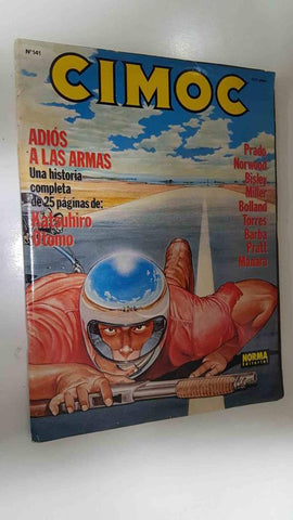 Revista Cimoc num 141 (12/92): Adios a las armas (historia completa de Katshuhiro Otomo)