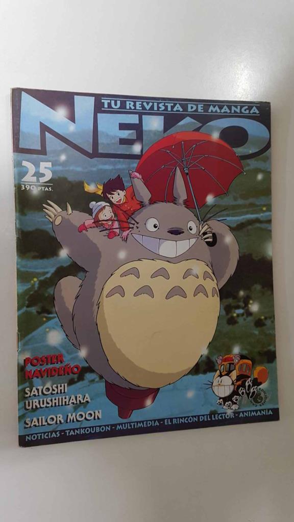Revista Neko num 25 (dic 96): Contenido: Sailor Moon, Langrisser ilustraciones. Incluye poster navideño