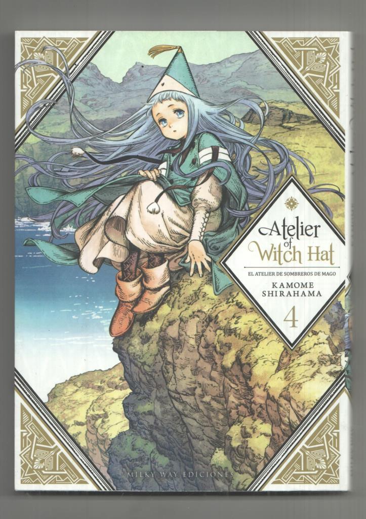 Manga: Atelier of Witch Hat vol. 4 (El Atelier de Sombreros de Mago)