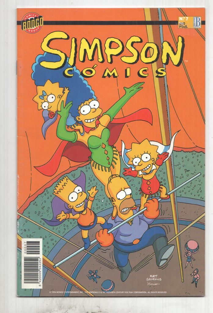Bongo: Simpson Comics num 07 - El mayor del mundo