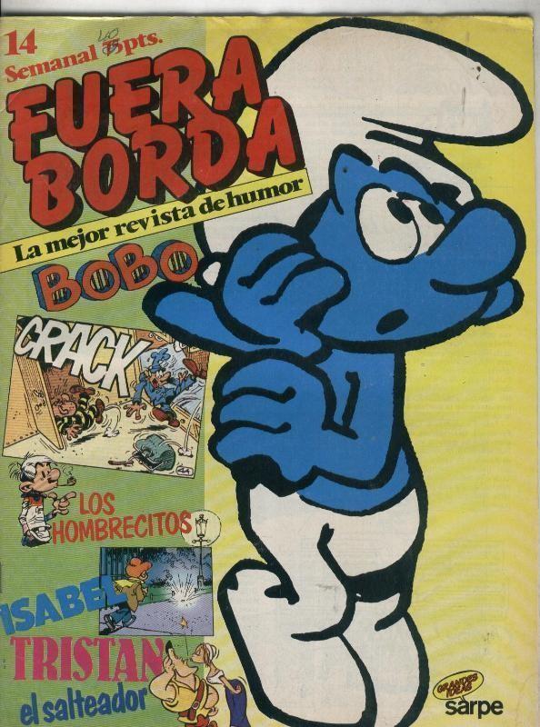 Fuera Borda numero 14: poster central Los Caimanes o Yacares