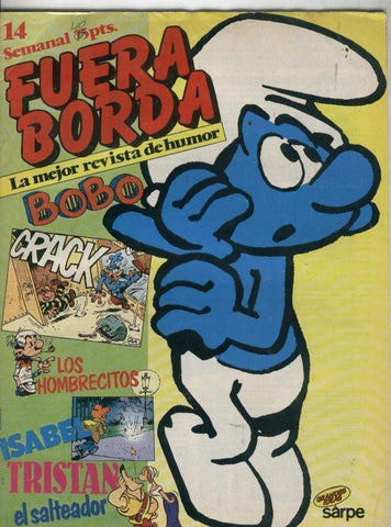 Fuera Borda numero 14: poster central Los Caimanes o Yacares