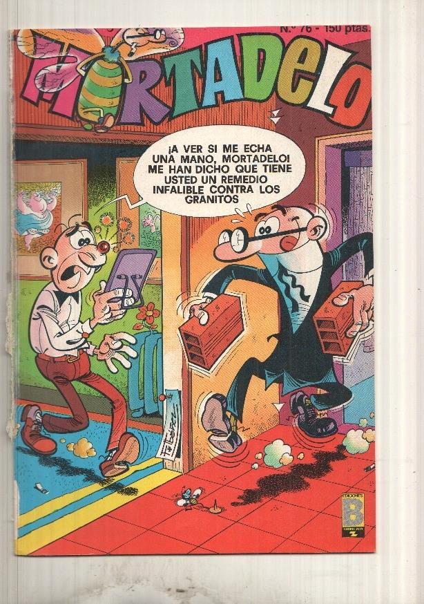 Ediciones B: Mortadelo semanal numero 076 (PROCEDE DE RETAPADO EDITORIAL)