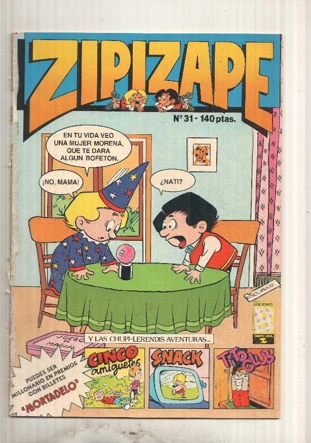 Ediciones B: Zipi y Zape semanal numero 31 (PROCEDE DE RETAPADO EDITORIAL)
