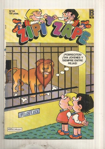 Ediciones B: Zipi y Zape semanal numero 84 (PROCEDE DE RETAPADO EDITORIAL)