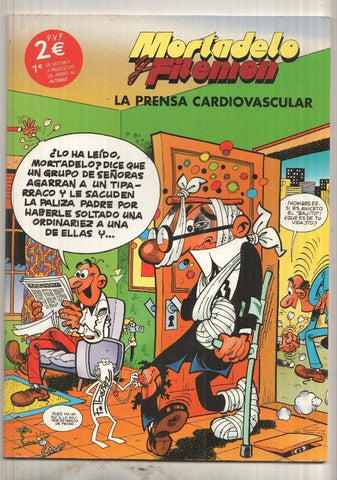 Proyecto Autismo: Mortadelo y Filemon: La prensa cardiovascular