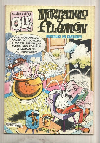 Coleccion Ole numero 161-M.267: Mortadelo y Filemon: Burradas en Cantiduvi