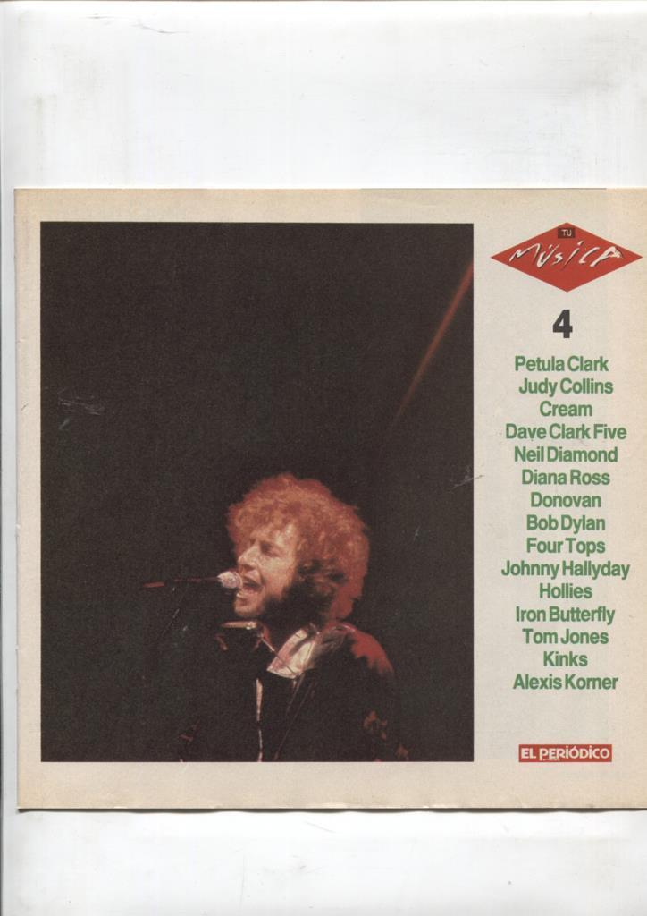 Fasciculo tu musica numero 04: Petula Clark, Judy Collins, Cream, Dave Clark Five