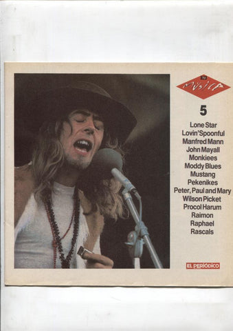 Fasciculo tu musica numero 05: Lone Star, Lovin Spoonful, Mandred Mann, John Mayall