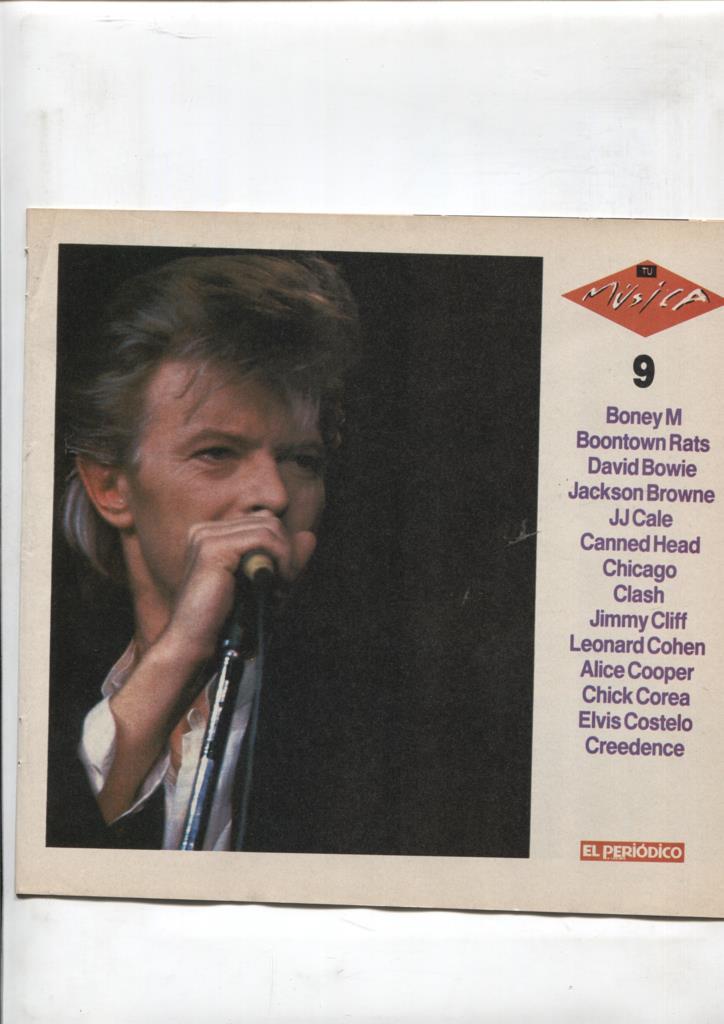 Fasciculo tu musica numero 09: Boney M, Boontown Rats, David Bowie, Jackson Browne, JJ Cale