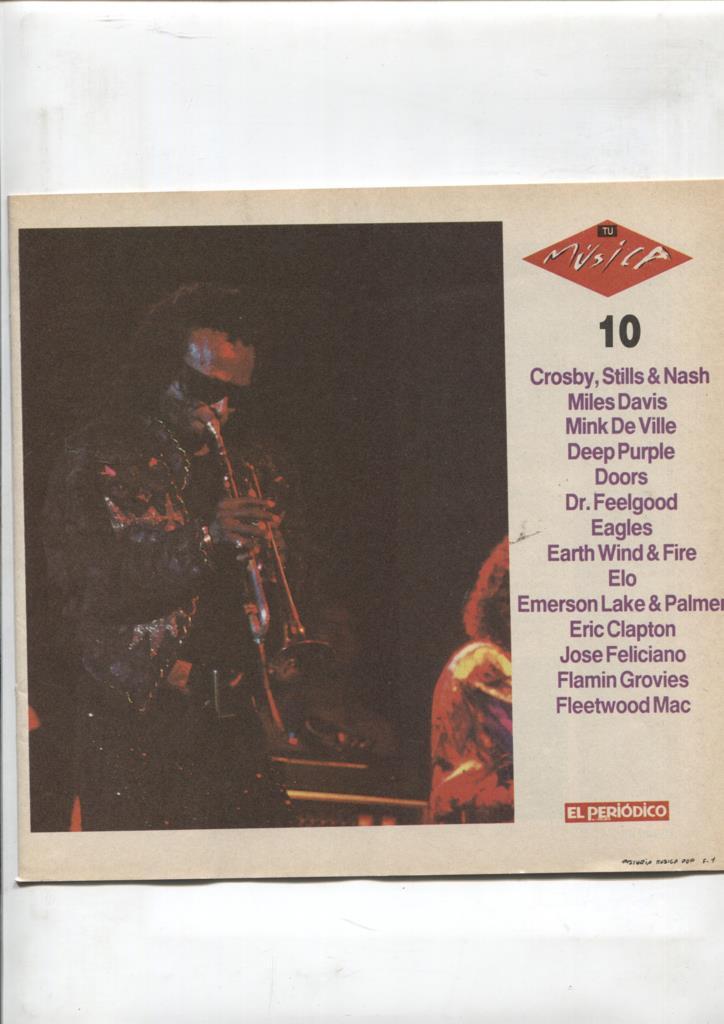Fasciculo tu musica numero 10: Crosby,stills &Nash, Miles David, Mink deville