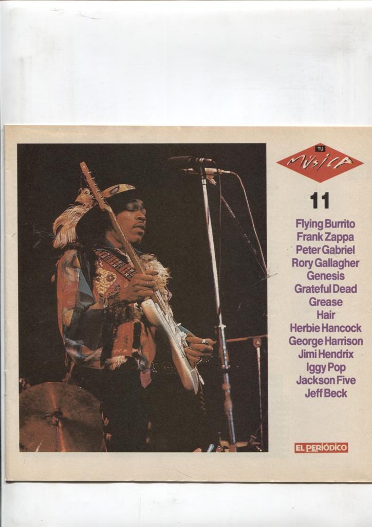 Fasciculo tu musica numero 11: Flying Burrito, Frank Zappa, Peter Gabriel