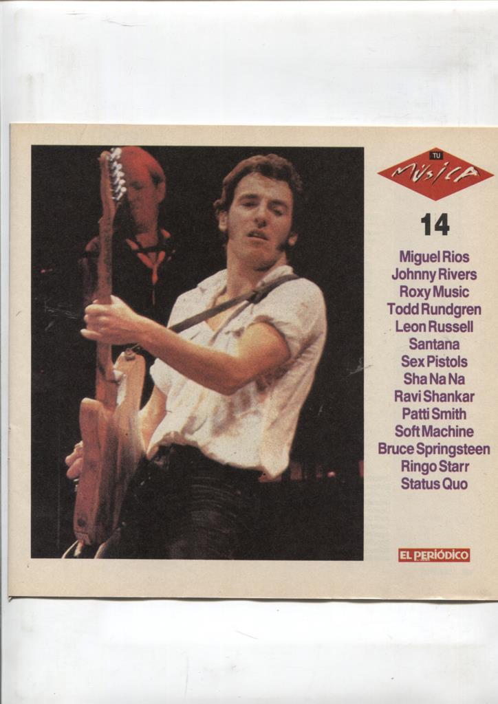 Fasciculo tu musica numero 14: Miguel Rios, Johnny Rivers, Roxy Music, 