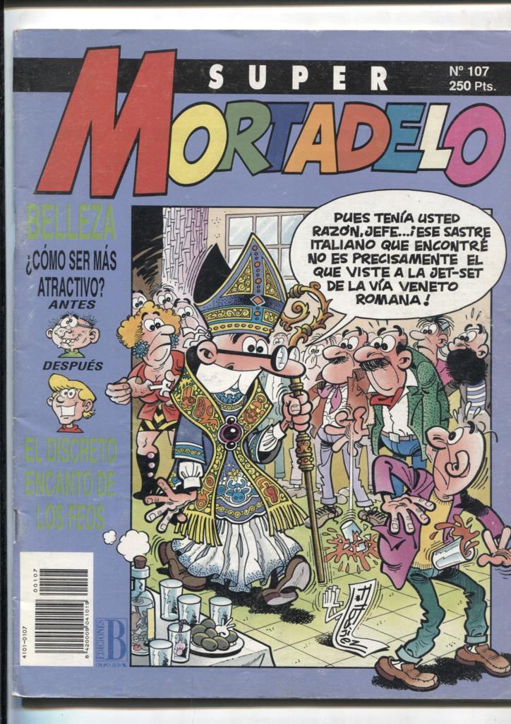 Ediciones B: Super Mortadelo numero 107: Superlopez