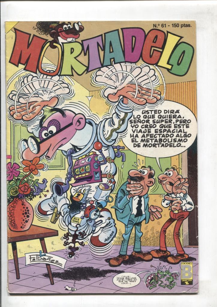 Ediciones B: Mortadelo semanal numero 061: Agamenon, Deliranta Rococo