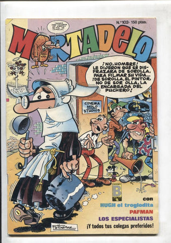 Ediciones B: Mortadelo semanal numero 102: Tio Vazquez, Pafman, Billy Roca