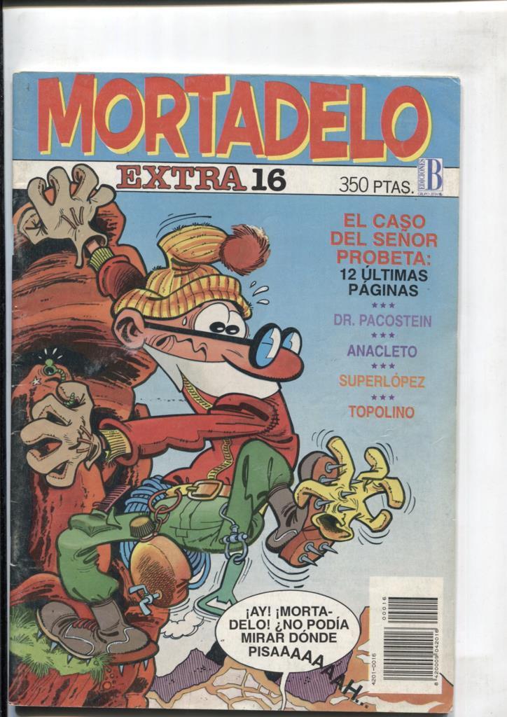 Ediciones B: Mortadelo extra numero 016: Anacleto, Superlopez, Topolino,