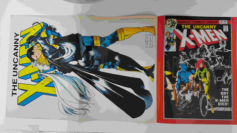 Poster doble: Fenix Oscura - Tormenta (Whilce). Proviene de X-Men Poster Magazine vol 1 num 1