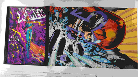 Poster doble: Magneto - Patrulla X (Quesada/Palmiotti). Proviene de X-Men Poster Magazine vol 1 num 1