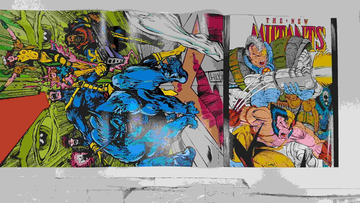 Poster doble: Patrulla X. Procede de X-Men Poster Magazine vol 1 num 1