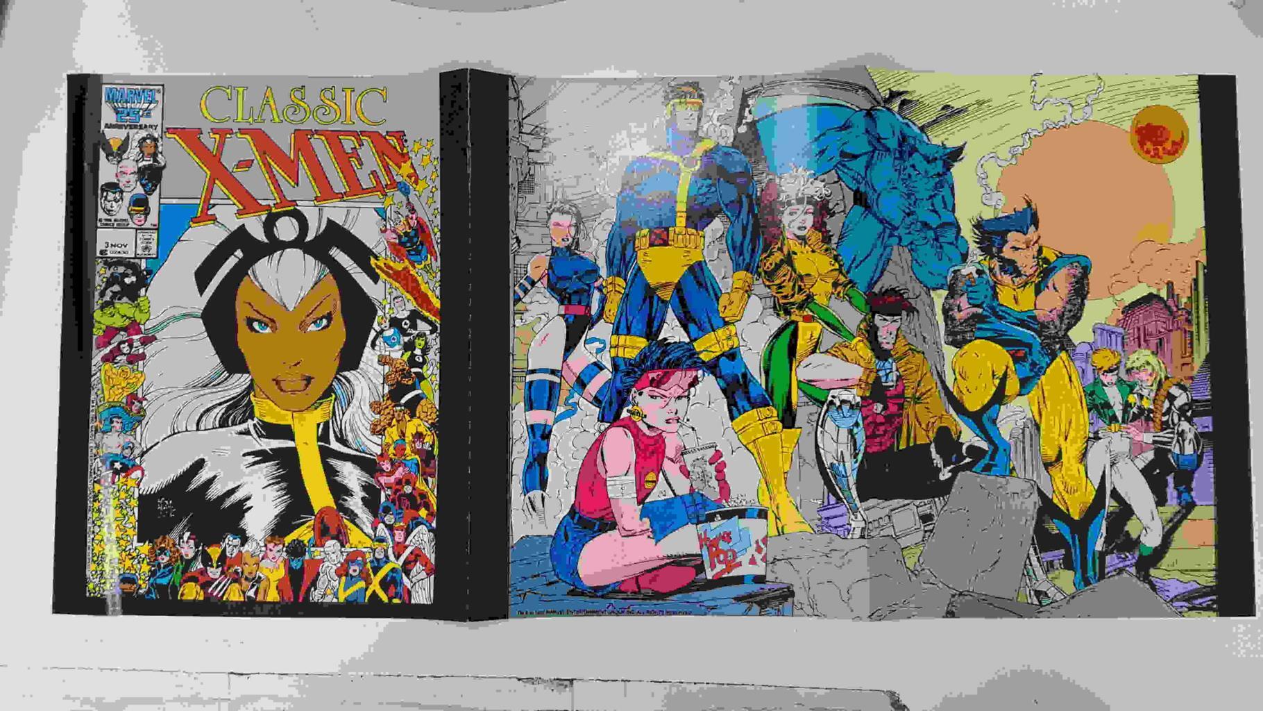 Poster doble: Patrulla X. Procede de X-Men Poster Magazine vol 1 num 1