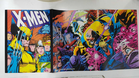 Poster doble: Lobezno (Marc Silvestri). Procede de X-Men Poster Magazine vol 1 num 1