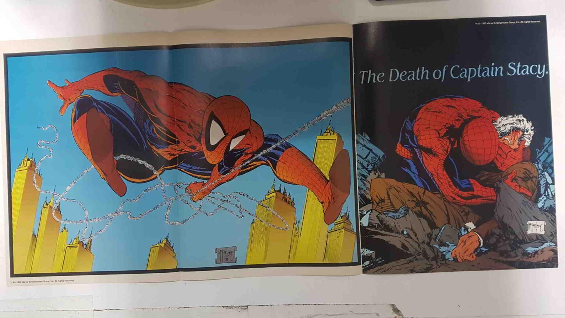 Poster doble: Spiderman McFarlane. Procede de The Marvel Poster Book vol 1 num 1