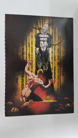 Poster: Art by Mike Mignola. Proviene de Clive Barker's Hellraiser Posterbook vol 1 num 1