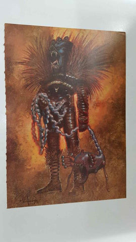 Poster: Art by A.C. Farley (Gnaw Prince of Darkness). Proviene de Clive Barker's Hellraiser Posterbook vol 1 num 1