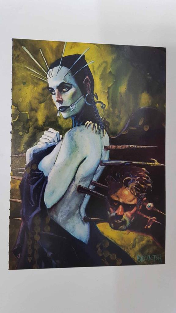 Poster: Art by Dan Brereton. Proviene de Clive Barker's Hellraiser Posterbook vol 1 num 1