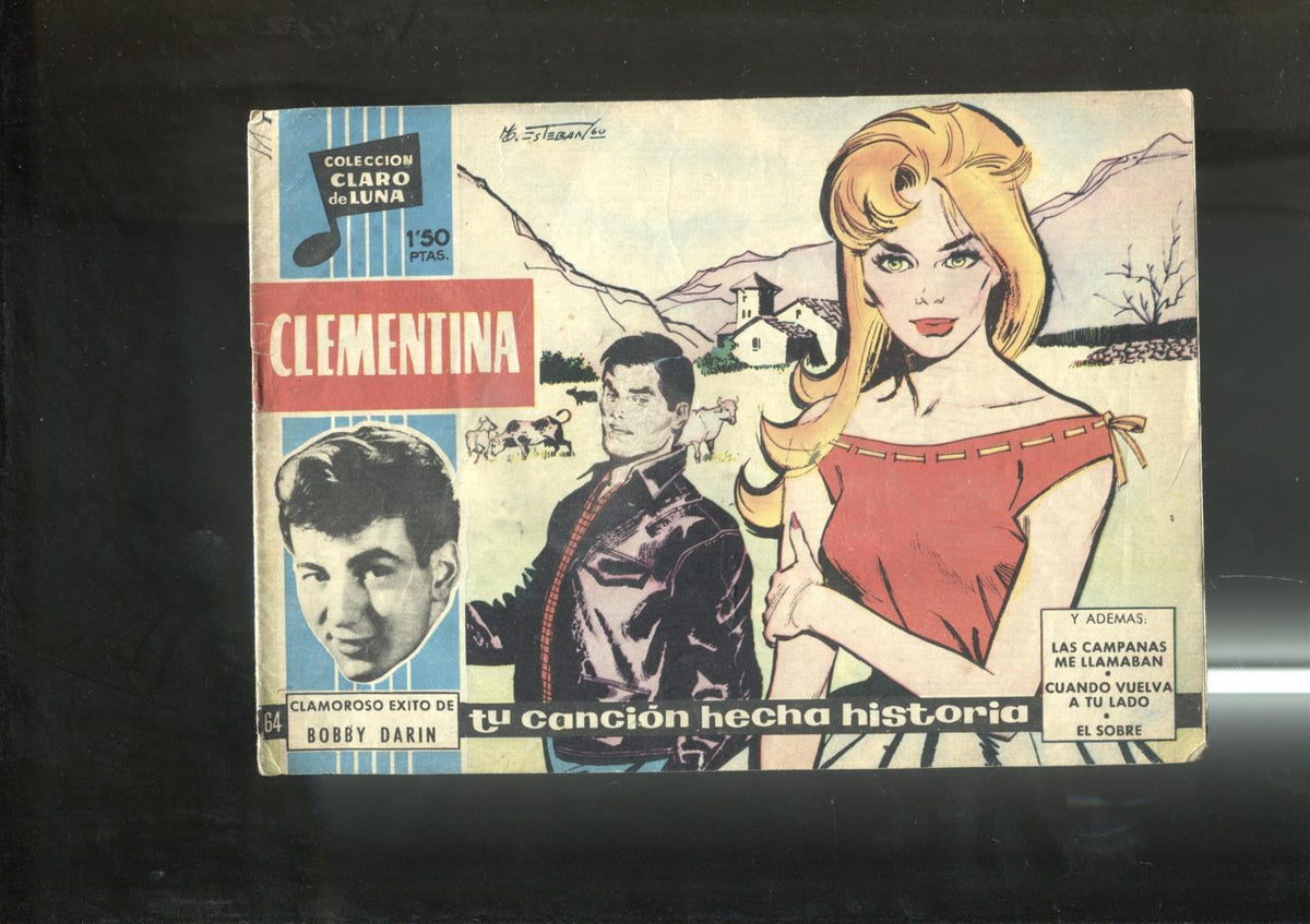 Claro de Luna numero 064: Clementina de Bobby Darin (numerado 3 en trasera)